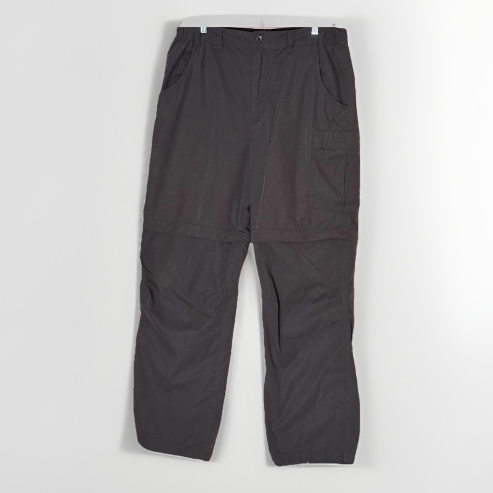 Berghaus Convertible Hiking Pants Gray Zip Off Outdoor Trekking‎ Utility 36x30